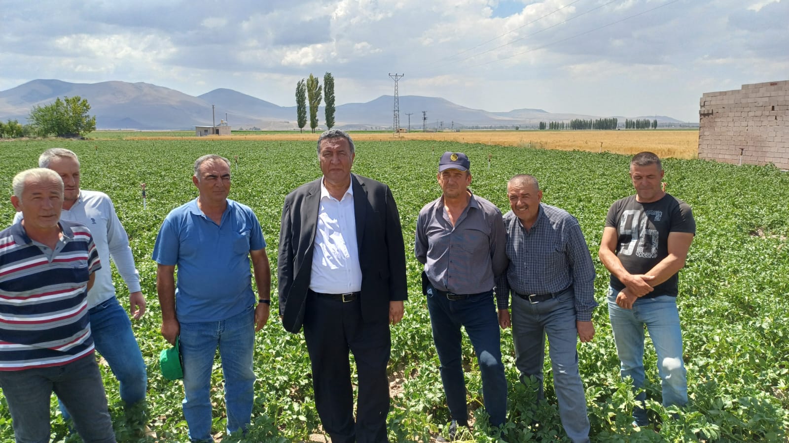 CHP'li Gürer, patates üreticilerinin sorunlarını dinledi