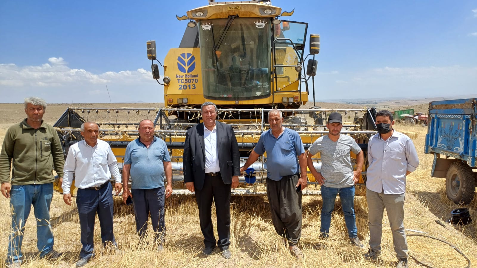 Biçerdöver sahibi Şimşek: "Çiftçi için maç bitti, uzatmaları oynuyor"