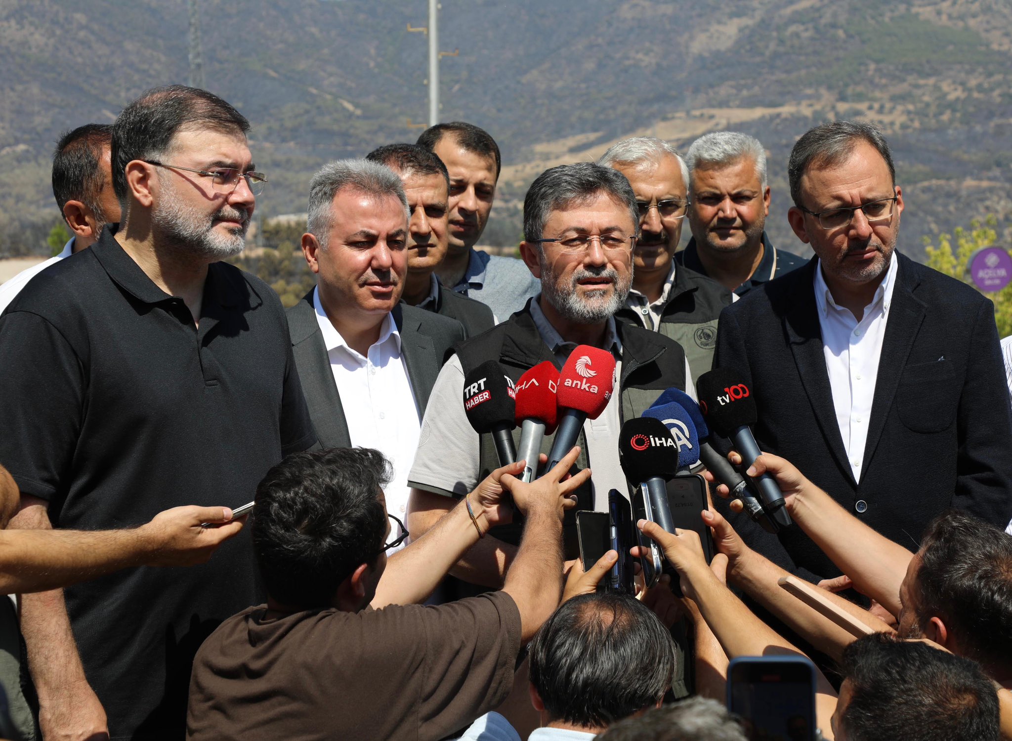 Bakan Yumaklı: "Yanan alanları yeniden ağaçlandıracağız"