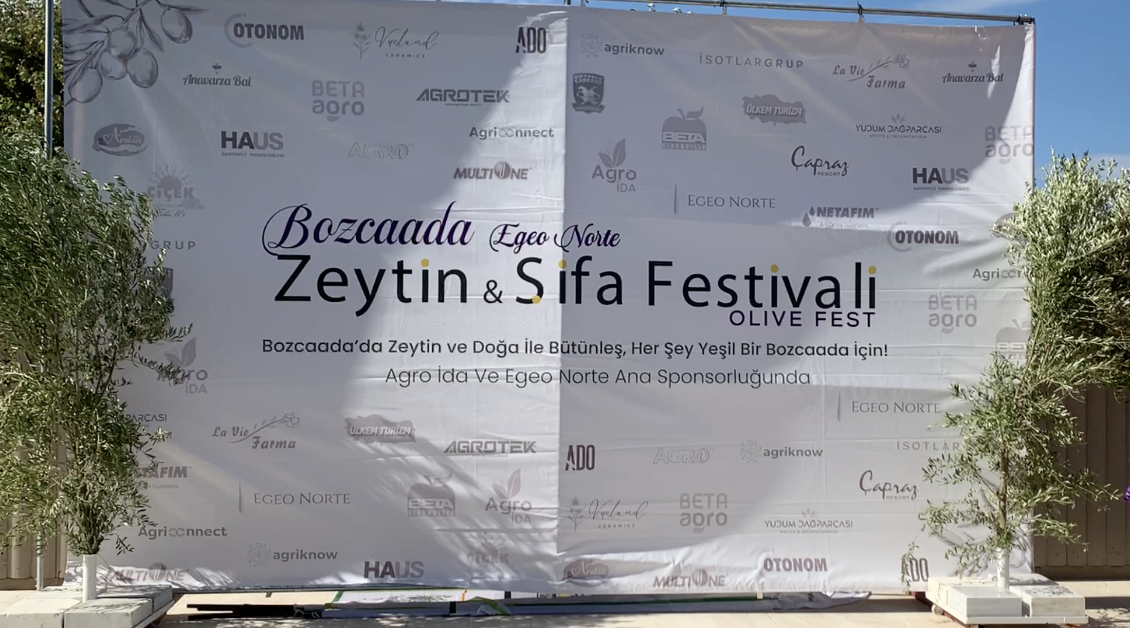 Bozcaada'da 3 gün süren Zeytin ve Şifa Festivali sona erdi