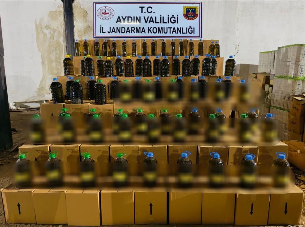 Aydın'da 6,5 ton sahte zeytinyağı yakalandı