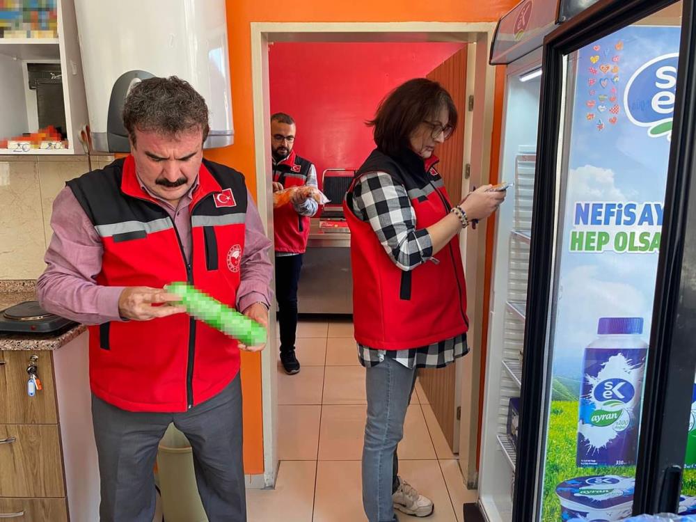 Kırşehir'de 52 gıda işletmesine 1 milyon 364 bin lira ceza uygulandı
