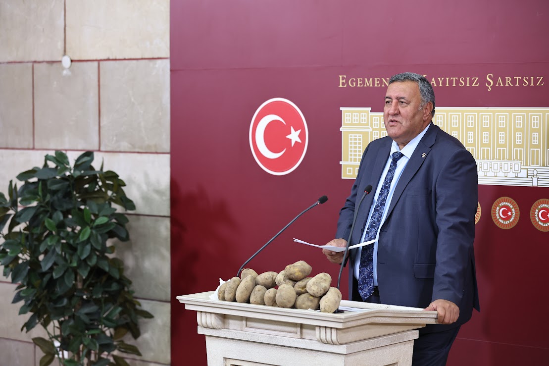 CHP'li Gürer: "Patateste tüccarın çiftçiyi boğması engellenmeli"