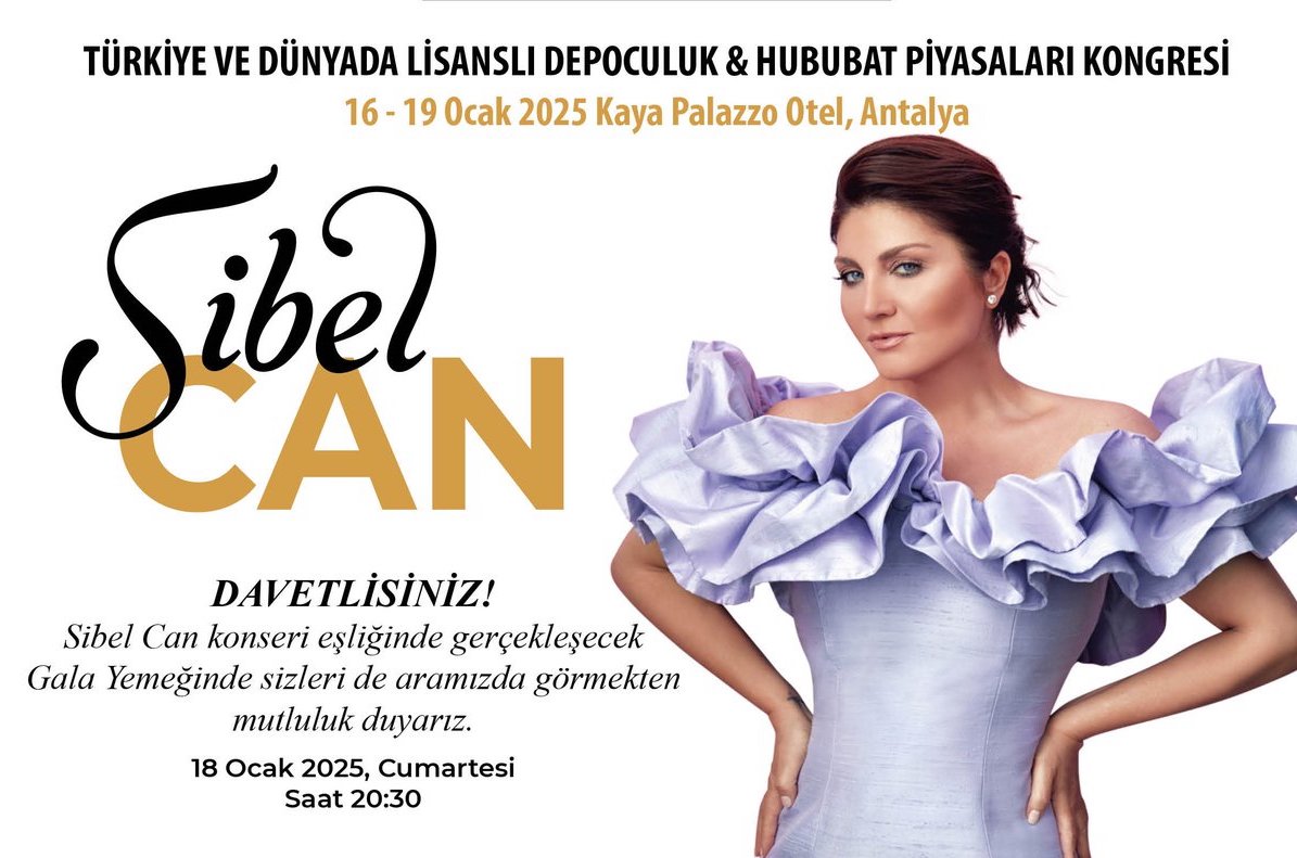 Hububatçılar Sibel Can ile uncular Lara ile eğlenecek