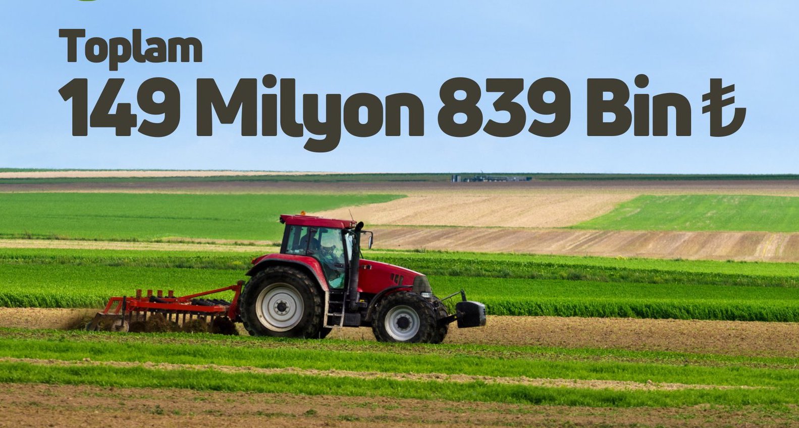 150 milyon liralık destek ödemeleri çiftçilerin hesaplarına yatırıldı