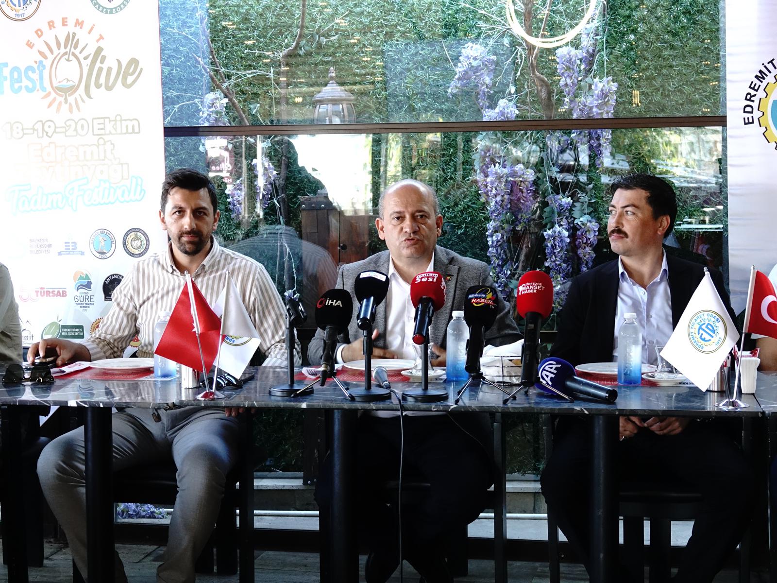 Edremit'in tescilli zeytinyağı Tadım Festivali'yle tanıtılacak