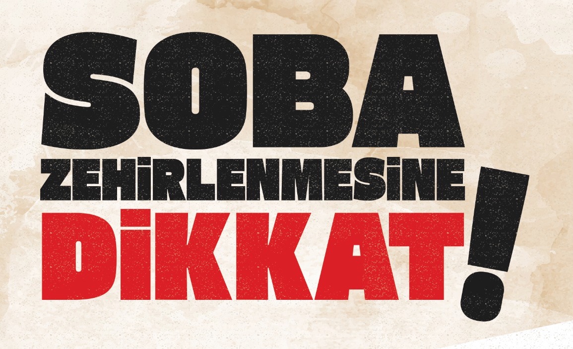 Soba zehirlenmelerine dikkat