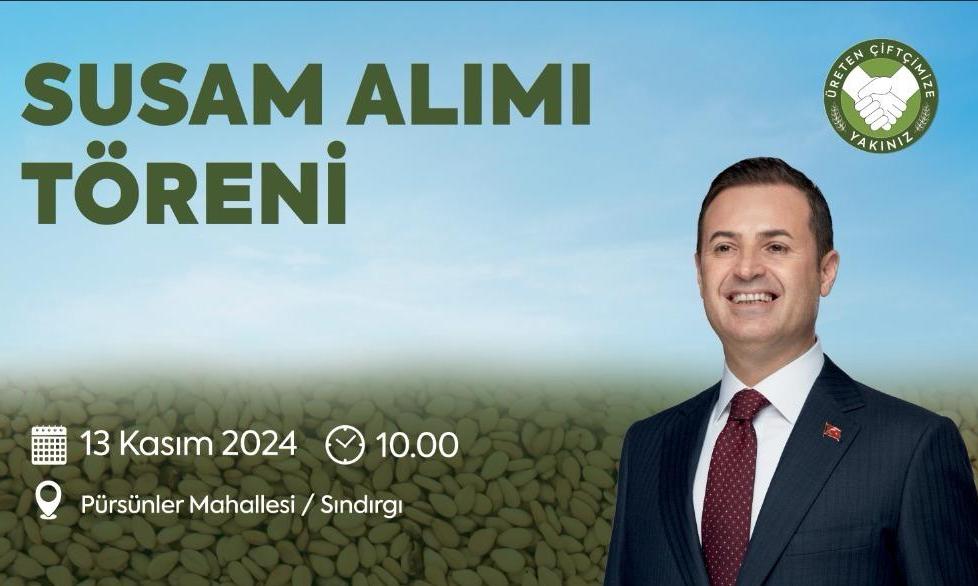 Balıkesir'de çiftçiden piyasanın üzerinde fiyattan susam alınacak