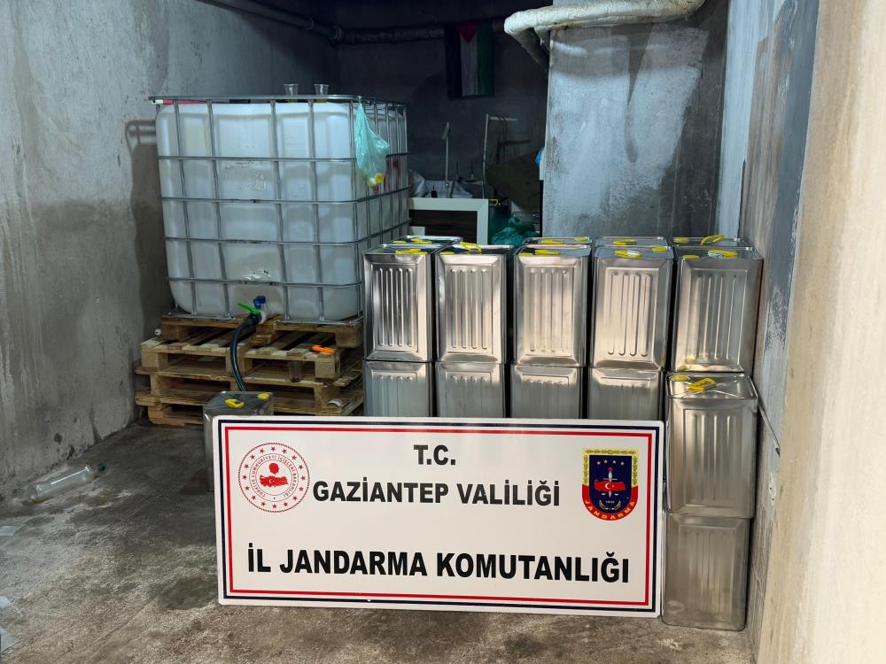 Gaziantep'te 3 bin 850 litre sahte zeytinyağı yakalandı