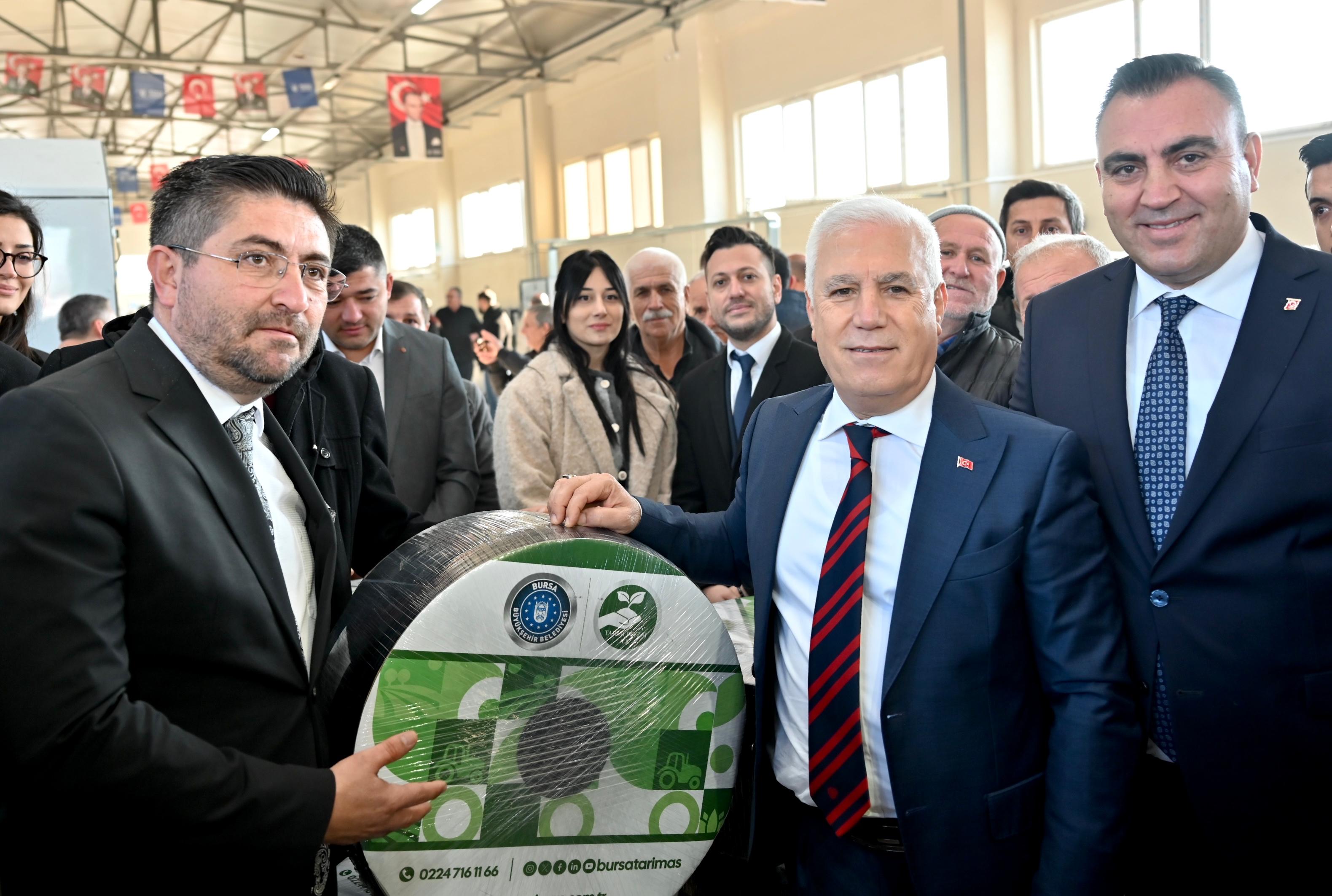 Bursa'da Büyükşehir çiftçiler için "sıvı gübre" tesisi kuracak