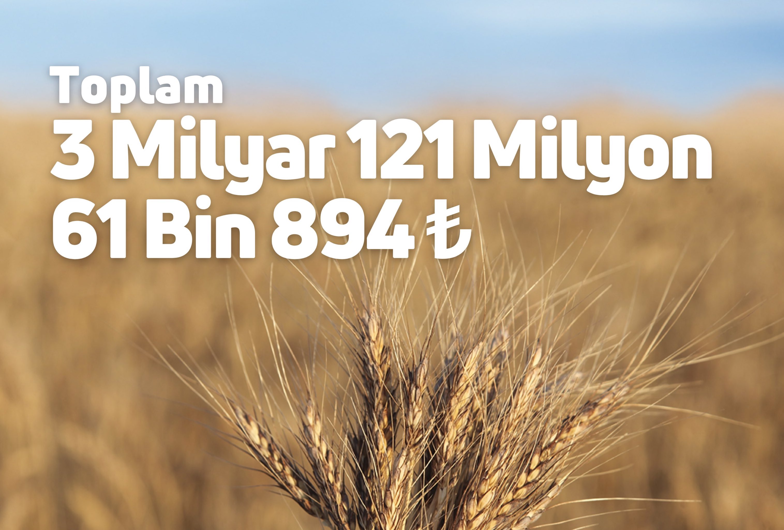 Deprem bölgesine hububat desteği ödemesi