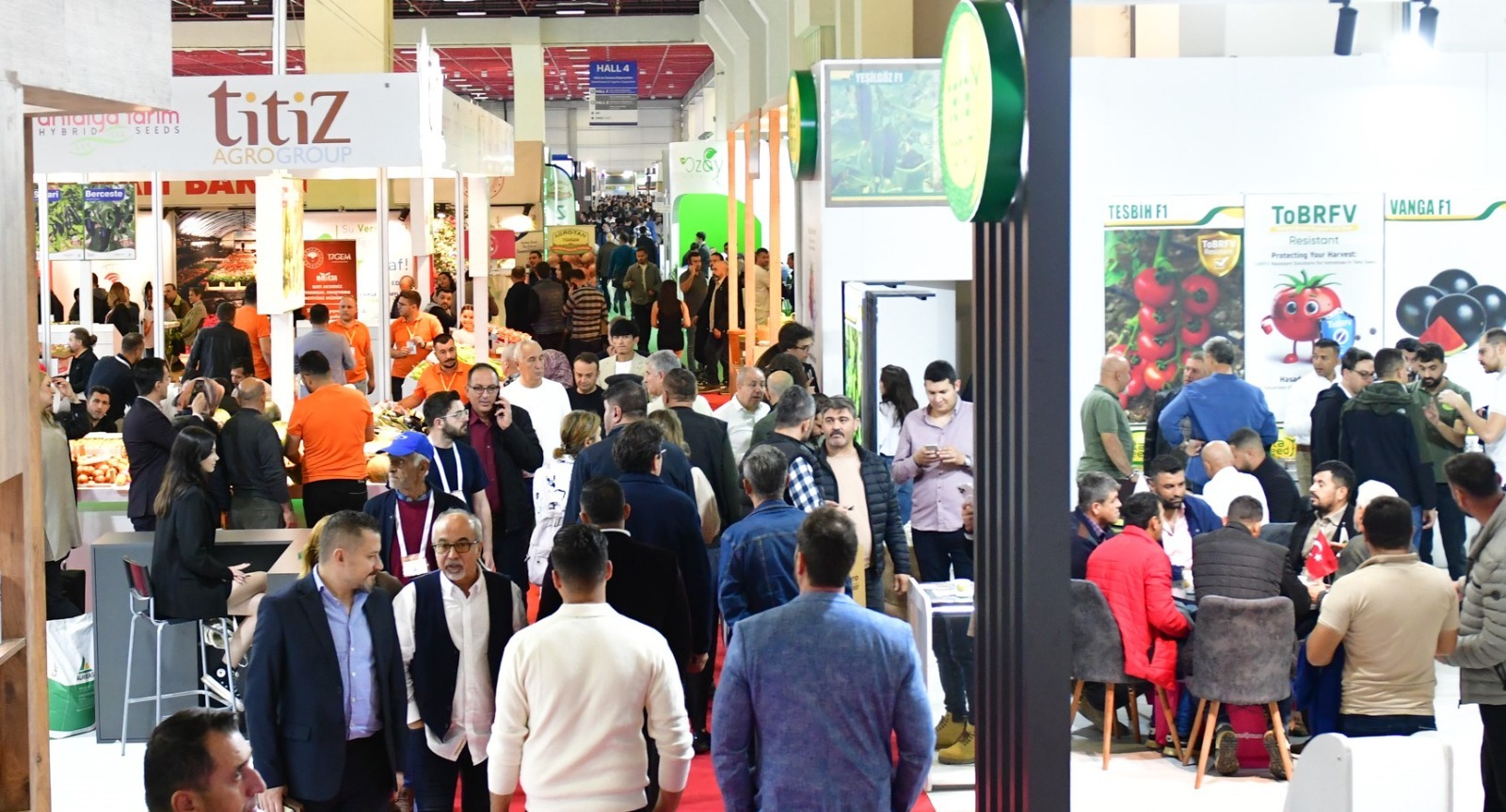 Growtech Antalya Tarım Fuarı'nı 135 ülkeden 40 bine yakın kişi ziyaret etti