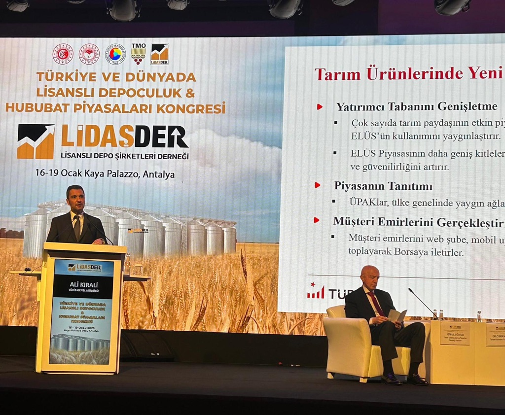 Türkiye Ürün İhtisas Borsasında aracılı sistem hayata geçti