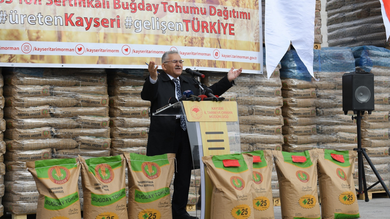 Kayseri Büyükşehir 6 yılda tarıma 783 milyon liralık destek sağladı