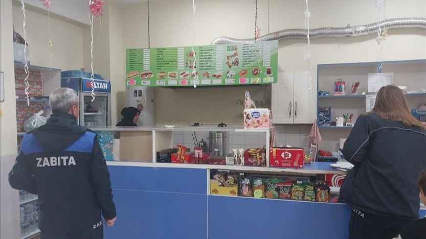 İnegöl'de okul kantinleri denetlendi