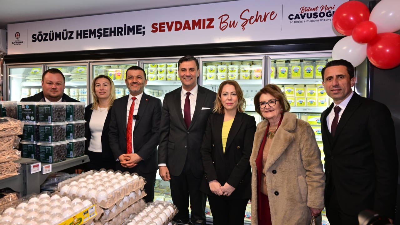 Manisa'nın süt ürünleri Denizli'de de satılacak