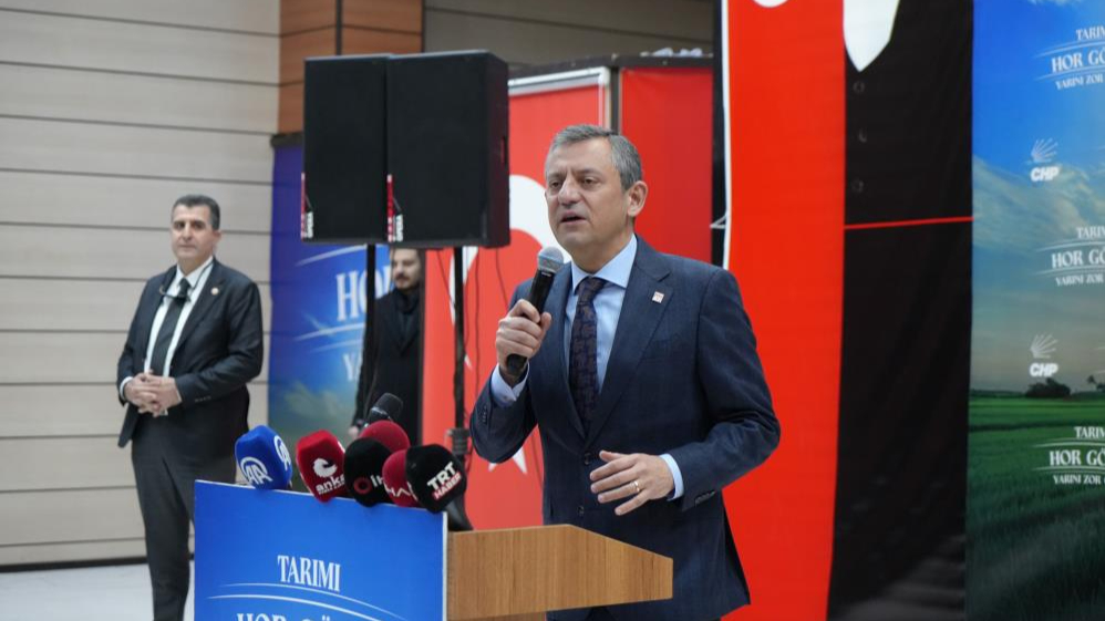 CHP Lideri Özel: "Çiftçiye suyu sudan ucuza, mazotu da ÖTV'siz vereceğiz"