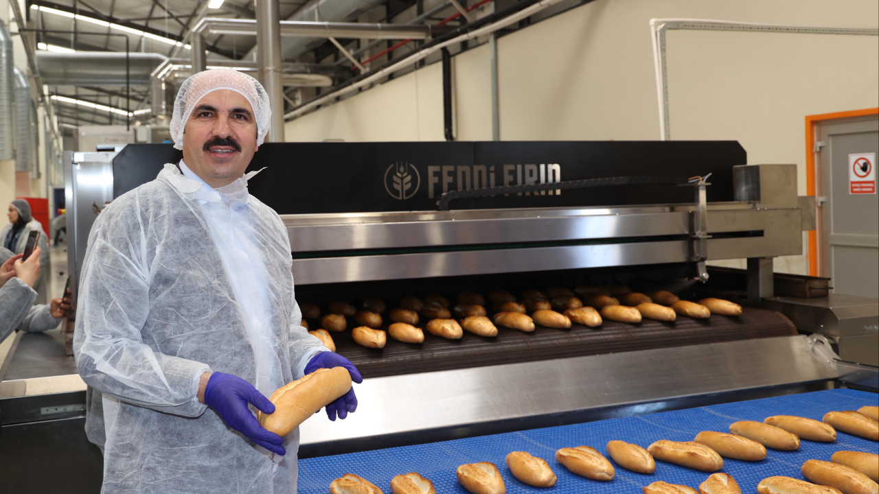 Konya Büyükşehir Fenni Fırın'da kapasiteyi 150 bine yükseltti