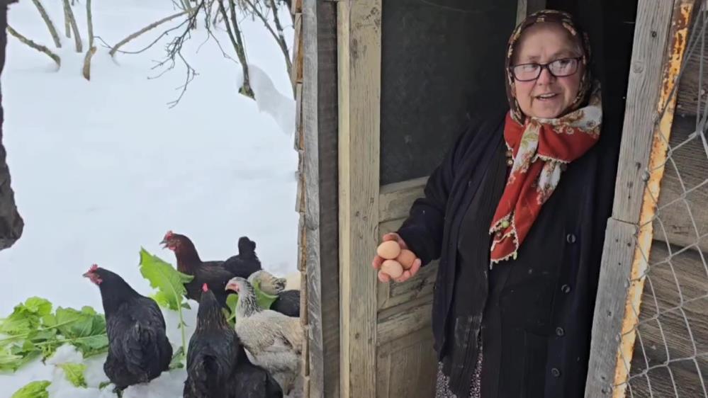 900 rakımda kimine göre zor kimine göre imrenilecek kış şartları