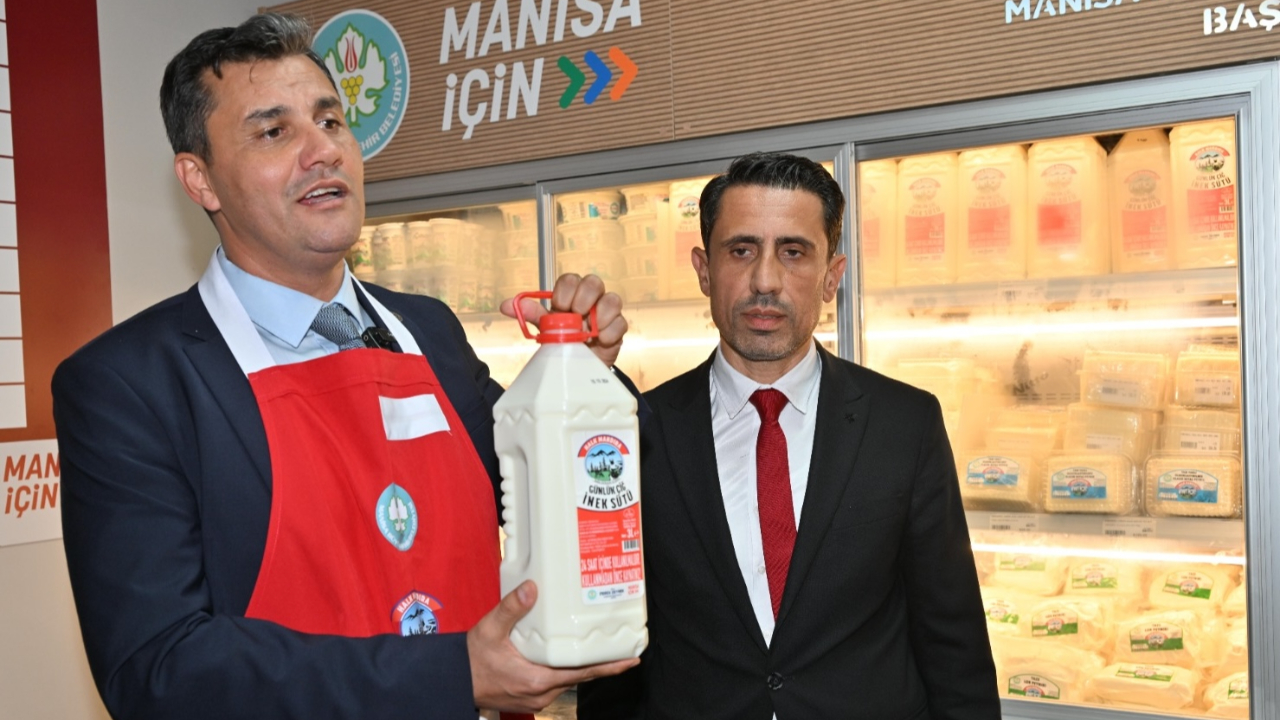 Manisa'nın Halk Mandıra'sı üreticiyi de tüketiyici de koruyor