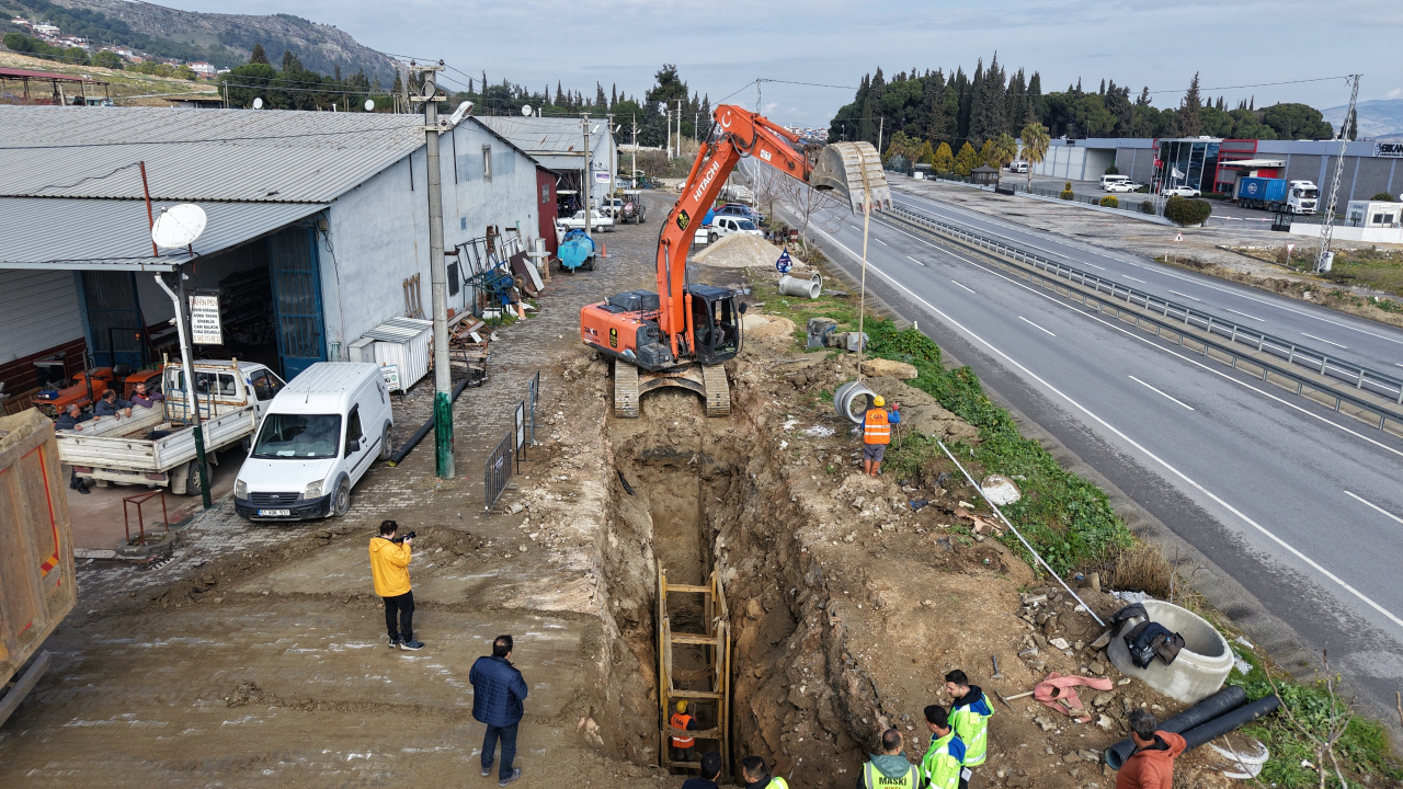 Manisa Büyükşehir'den Gölmarmara'ya 5 milyon liralık çevre yatırımı
