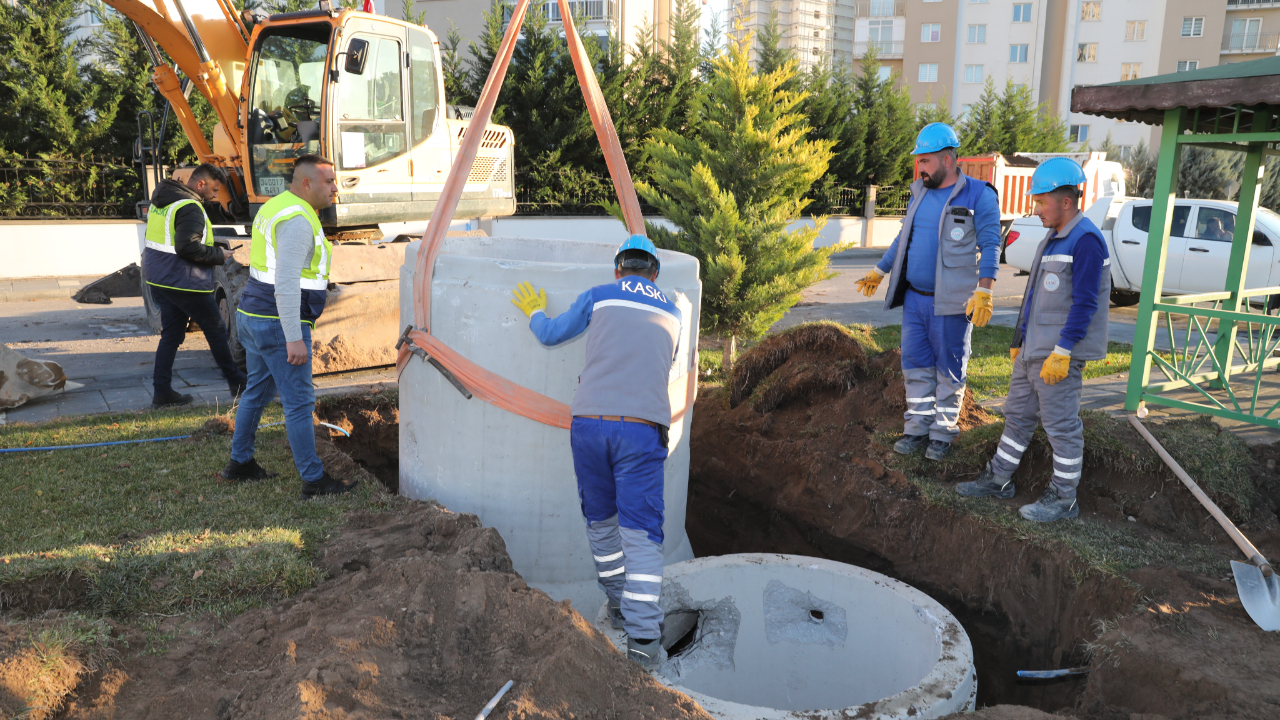 Kayseri Büyükşehir yağmur hasadı ile su kaynaklarını koruyor