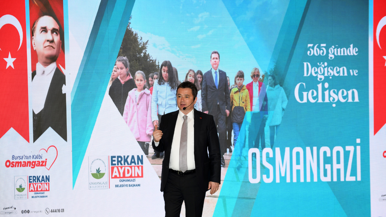 Osmangazi Belediye Başkanı Aydın görevdeki bir yılını anlattı
