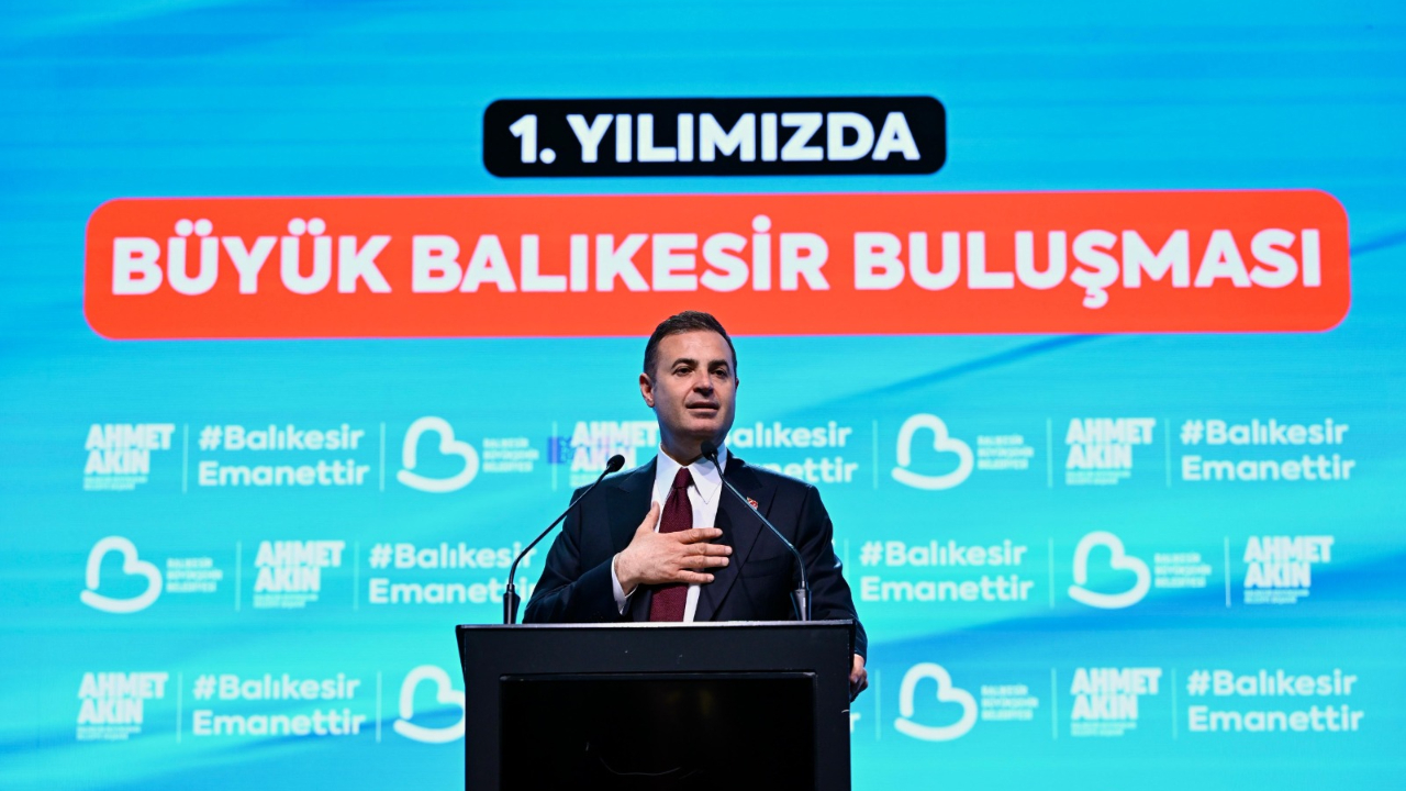 "1. Yılımızda Büyük Balıkesir Buluşması"nda Başkan Akın, tarıma destekleri anlattı