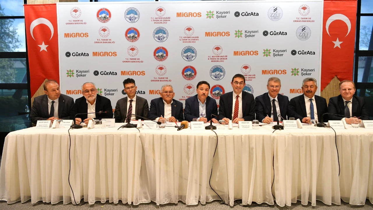 Kayseri'nin tarımsal üretimini çeşitlendirecek işbirliği protokolü imzalandı