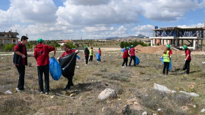 "Temiz Mahalle Temiz Selçuklu" etkinliğiyle çevre temizliği yapıldı