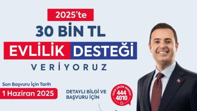 Bu şehirde yeni evlenen çiftçilere 30 bin lira destek verilecek