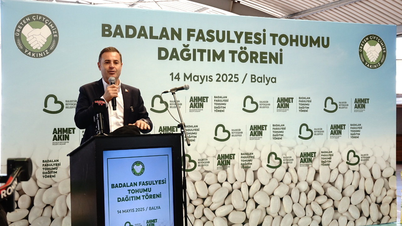 Balıkesir'de Başkan Akın'dan, Çiftçiler Günü'nde üreticilere destek sözü