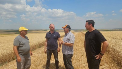 Edirne'de buğday ve arpa hasadında yangın ve kayıp uyarısı