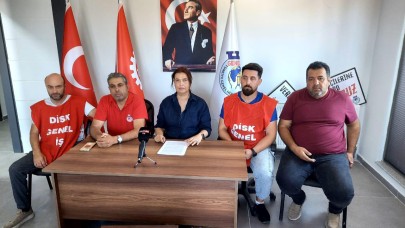 Bu kez DİSK ile Balıkesir Büyükşehir arası gerildi