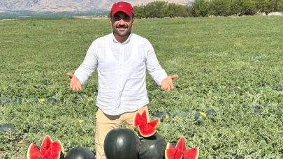 Çekirdeksiz karpuzda dekara 9 ton ürün almayı başardı