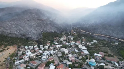 "Yeşil Bursa"nın "yeşil"i yandı