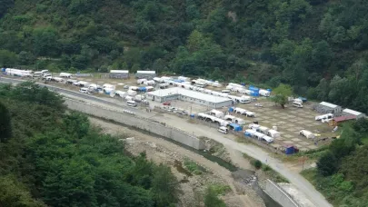 Mevsimlik tarım işçileri fındık hasadı için Ordu'da