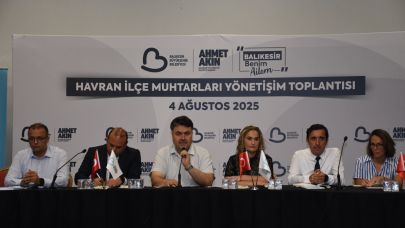 Balıkesir Büyükşehirin Muhtarlar Buluşması Havran'da yapıldı