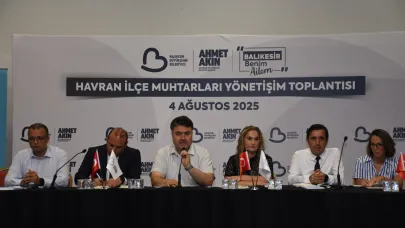 Balıkesir Büyükşehirin Muhtarlar Buluşması Havran'da yapıldı