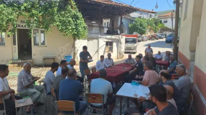 Kaymakam Polat, incir üreticileriyle bir araya geldi