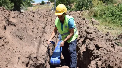 Başkan Akın’dan Kargın’a sağlıklı su yatırımı