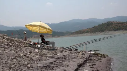 Olta balıkçıları Balıkesir'deki yarışmada buluştu