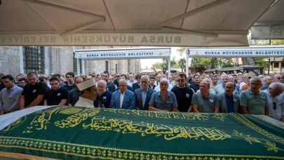 Bursa TB Meclis Başkanı Mehmet Aydın’ın cenazesi defnedildi