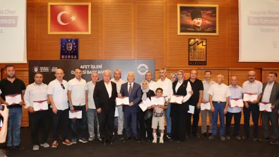 Başkan Bozbey, alev savaşçılarıyla buluştu