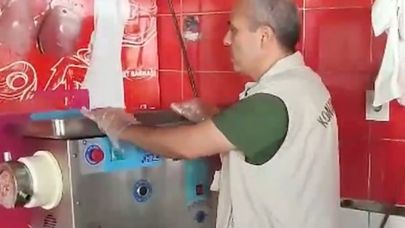 Kasapta akıl almaz hile: Özel düzenekle bozuk et yedirmişler