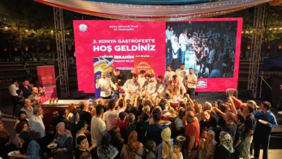 Konya gastronomi festivali lezzet tutkunlarını ağırlıyor