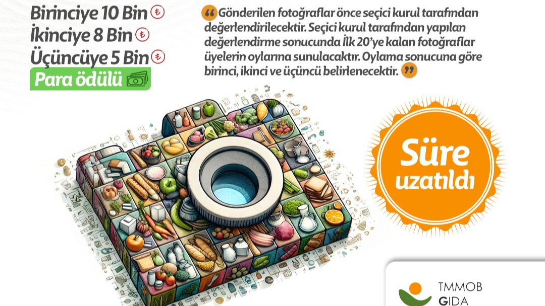 Gıda Mühendisleri Odası fotoğraf yarışması düzenliyor
