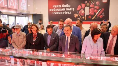 Eskişehir'de Halk Et Market açıldı