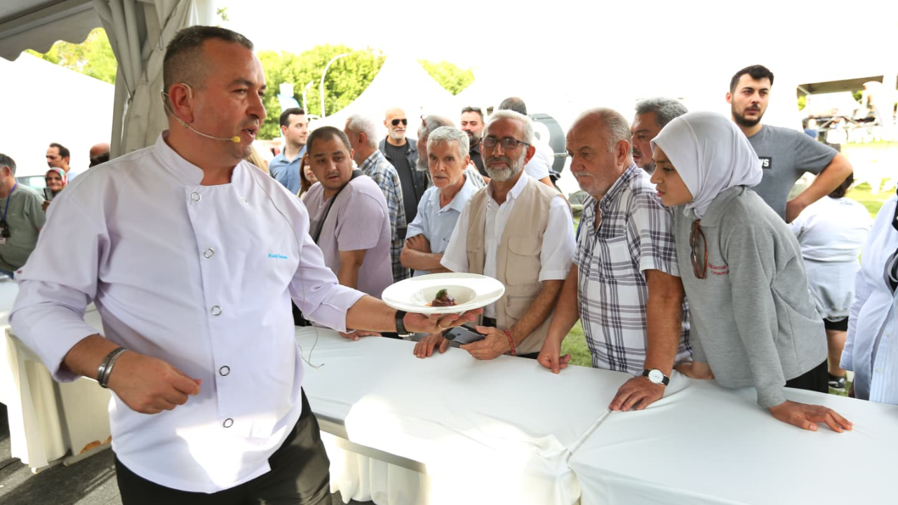 Şeflerin özel &quot;Bursa&quot; sunumu ilgi gördü