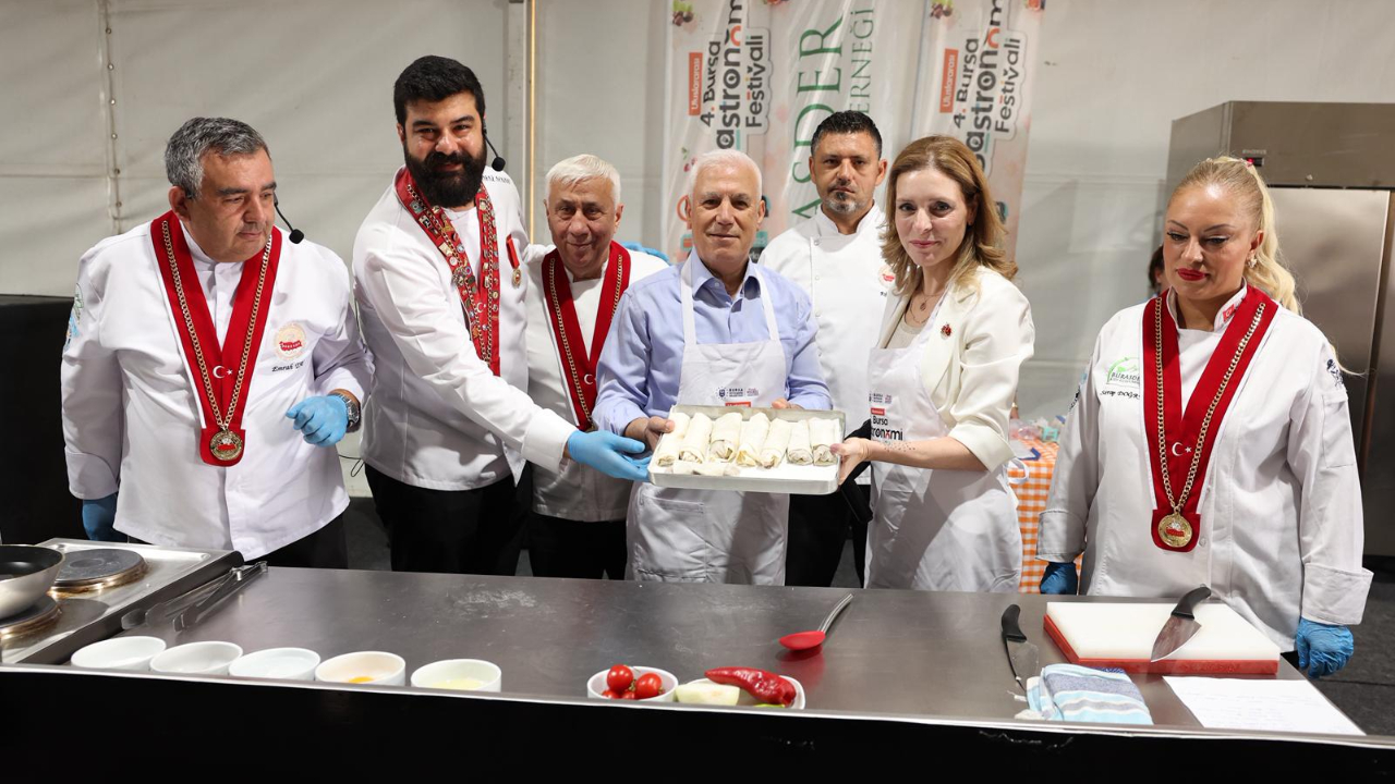Bursa’nın gastronomi şöleni dolu dolu geçti